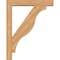 Ekena Millwork Funston Block Smooth Bracket w/ Offset Brace, Western Red Cedar, 5 1/2"W x 30"D x 38"H BKT0604X30X38FST05SWR - alternate 4